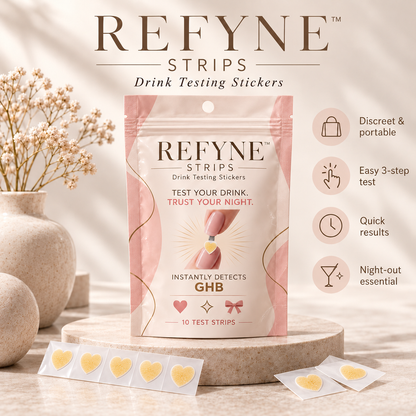 REFYNE™ Drink Testing Stickers